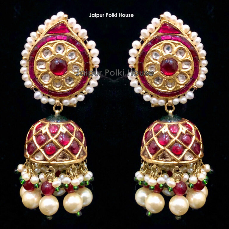 Beads Jewellery - Diamond Polki jewellery store online